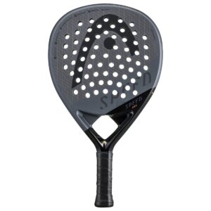 HEAD Speed Pro padelracket zwart met blauw design