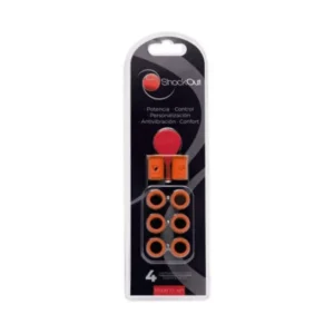 ShockOut anti-vibratie dempers in oranje kleur voor trillingsdemping