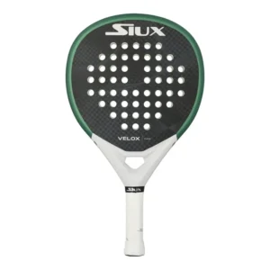 Siux Velox Flex groene padelracket op witte achtergrond