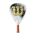 Wilson Defy V1 Special Edition tennisracket in zwart en zilver