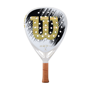 Wilson Defy LS V1 Special Edition tennisracket in zilvergrijs design