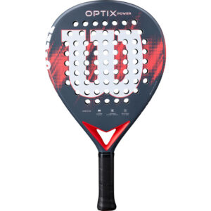Wilson Optix Power Rood V2 badmintonracket in felrood design