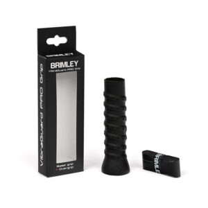Brimley VibraGuard Pro V2 basisgrip in zwart met ergonomische grip