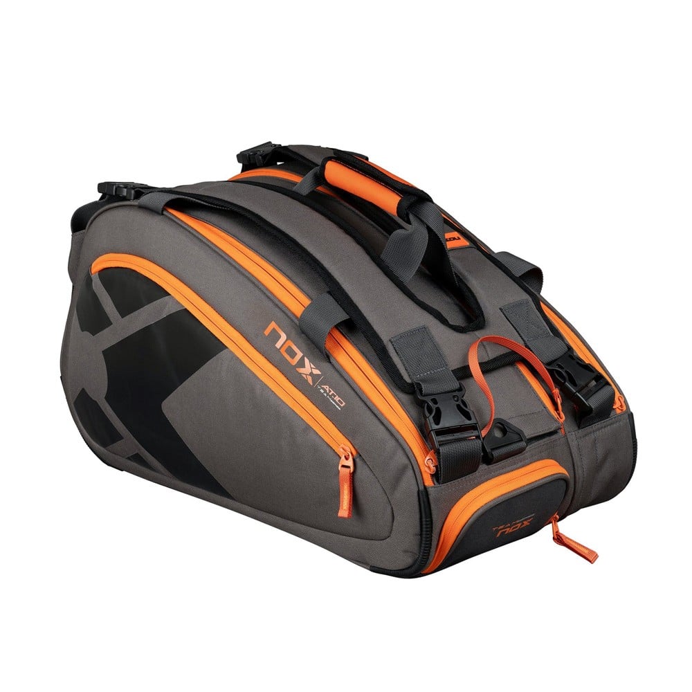 Nox AT10 Team padelracket grijs oranje 2024