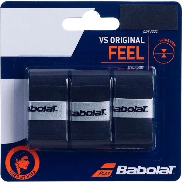 Babolat VS Original Overgrip tennisracket grip set van 3 stuks