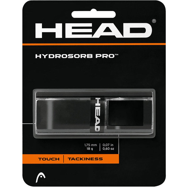 HEAD HydroSorb Pro Basisgrip tennisracketgreep in zwart.