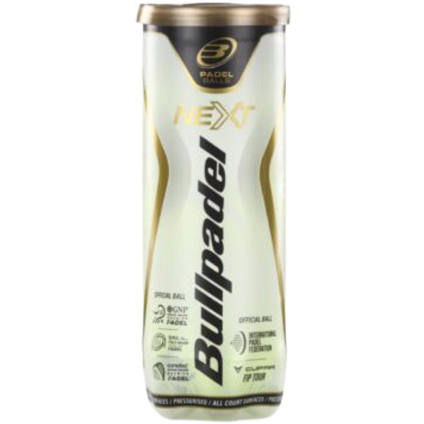 Bullpadel Next 3 St. padelracket met zwarte en gele designdetails