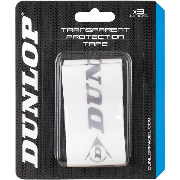 Dunlop doorzichtig beschermende tape op rol, verpakking zichtbaar