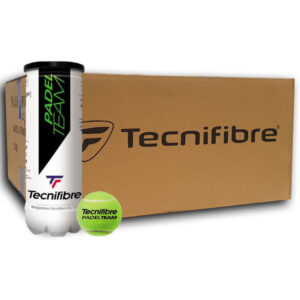Tecnifibre Padel Team 24x3 St. padelballen in verpakking van zes dozijn