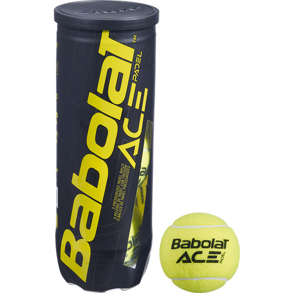 Babolat Ace Padel 3 padelracket, geel met zwarte accenten