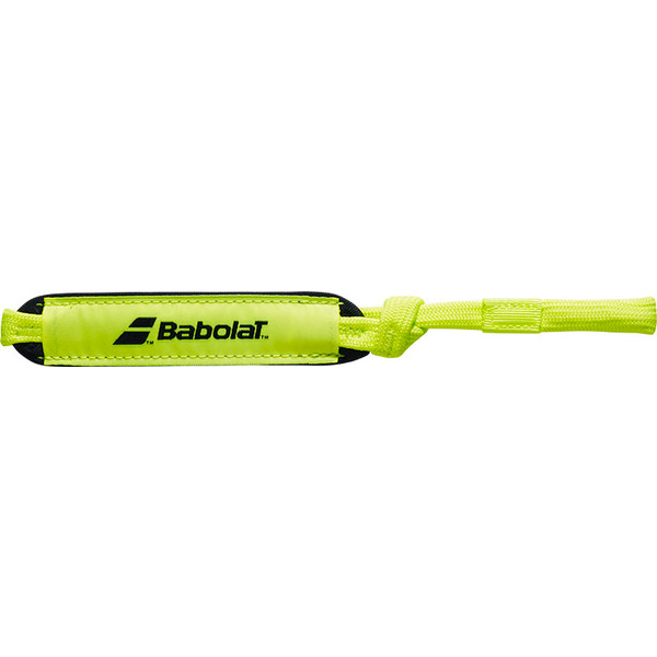 Babolat polsband voor padel in zwart met logo