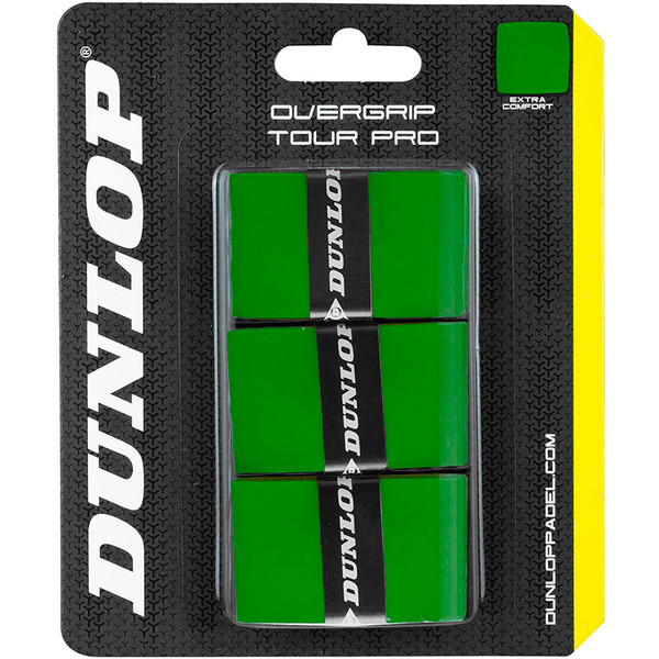 Dunlop Overgrip Tour Pro 3 rolletje zwart tennisracket grip