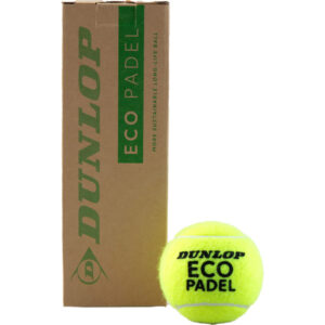 Dunlop Eco Padel tennisballen set van drie stuks
