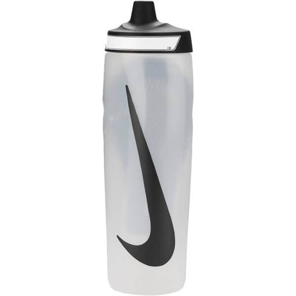 Nike Refuel drinkfles grip 700ml grijs zwart design