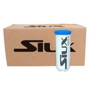 Siux Neo Speed 24x3 St. padelballen, zes dozijn witte tennisballen.