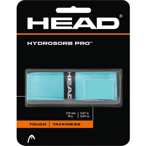 HEAD HydroSorb Pro Basisgrip, badmintonracketgreep in zwart