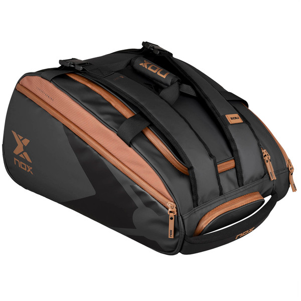 Nox Luxury Open Series rackettas in zwart en blauw design