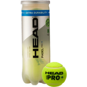 HEAD Padel Pro+ 3 stuks padelrackets op witte achtergrond.