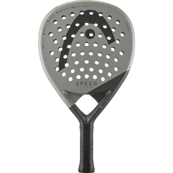 HEAD Speed Team racket wit met blauwe accenten