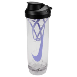 Nike Recharge drinkfles 700 ml in zwart met witte accenten
