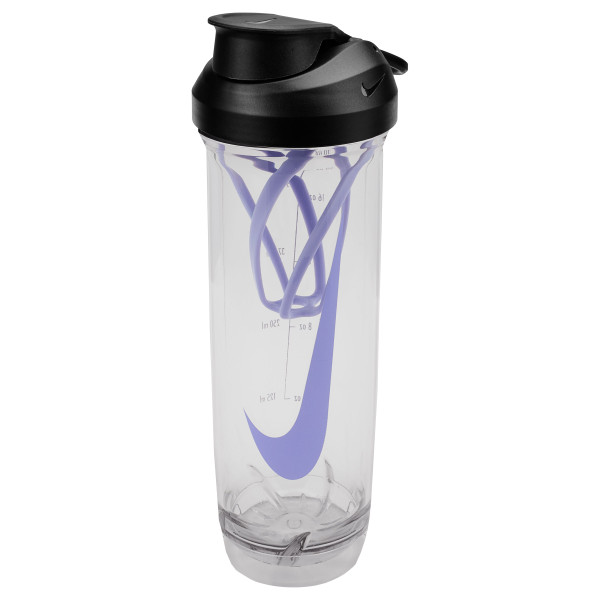 Nike Recharge drinkfles 700 ml in zwart met witte accenten