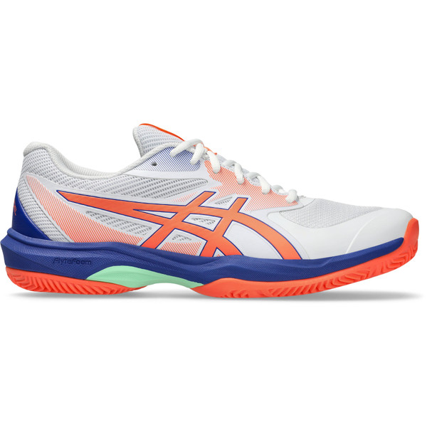 ASICS Game FF Padel herenschoen in wit en blauw