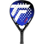 Tecnifibre Curva Soft tennisracket met zwarte grip en blauw design