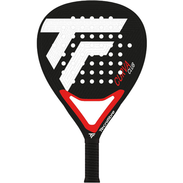 Tecnifibre Curva Club racket met zwart-blauw design