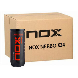 Nox Nerbo 24x3 St. badmintonshuttles, verpakking van 6 dozijn