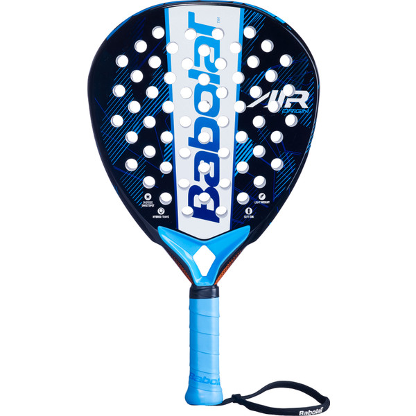 Babolat Air Origin tennisracket in wit en zwart design