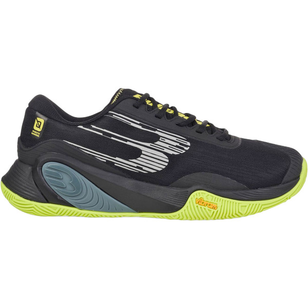 Bullpadel Hack Vibram 25I herenpadelschoenen met grijze en blauwe kleurstelling