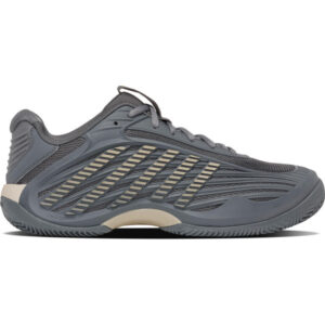 K-Swiss tennisschoen voor heren op klei in wit en blauw