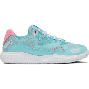 K-Swiss Tura Team Padel damesschoenen zwart wit roze