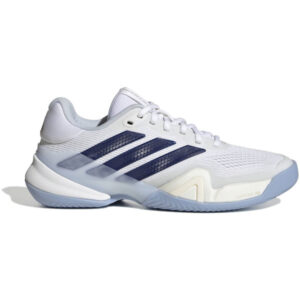 Adidas Barricade 14 Clay tennisschoen in wit en oranje voor dames