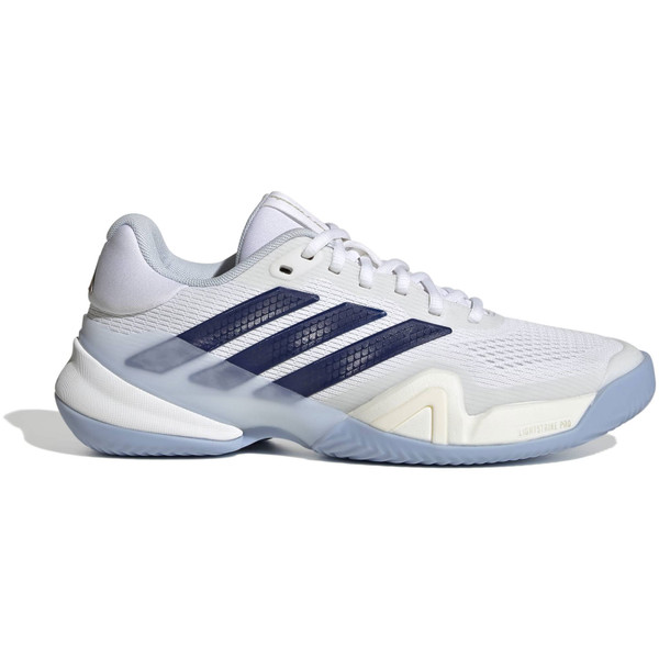 Adidas Barricade 14 Clay tennisschoen in wit en oranje voor dames