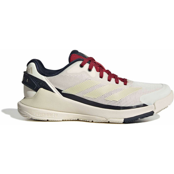 Adidas Crazyquick Lightstrike padel schoen voor dames in wit