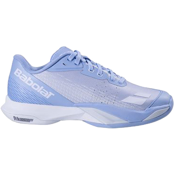 Babolat Jet Mach 4 Clay tennisschoen voor dames in wit