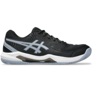 ASICS Gel-Dedicate 8 Clay tennisschoen voor mannen in wit en oranje