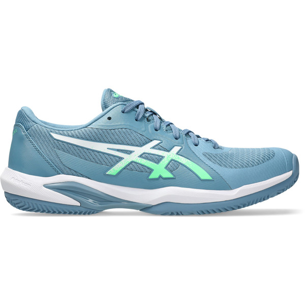 Asics Solution Swift FF 2 Padel heren witte en blauwe schoen
