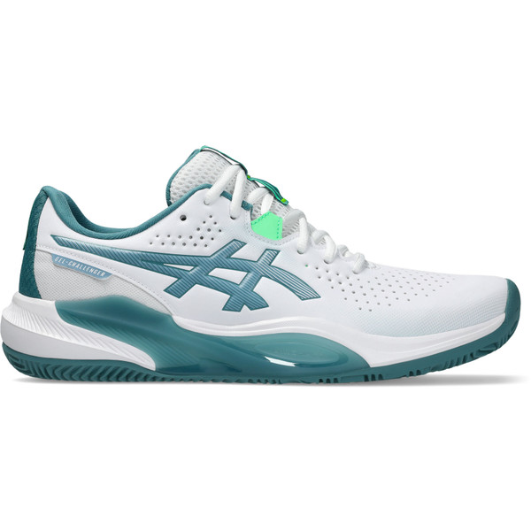 ASICS Gel-Challenger 15 Padel Heren tennisschoenen in wit en blauw