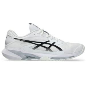 ASICS Solution Speed FF 4 Clay tennisschoenen voor heren in wit.