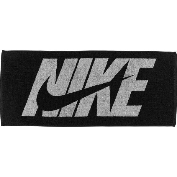 Nike Jacquard Graphic handdoek in grijstinten met logo
