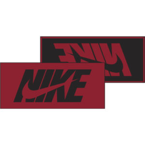 Nike Jacquard grafische handdoek in donkerblauwe kleur