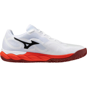 Mizuno Wave Enforce Clay tennisschoen in wit en blauw