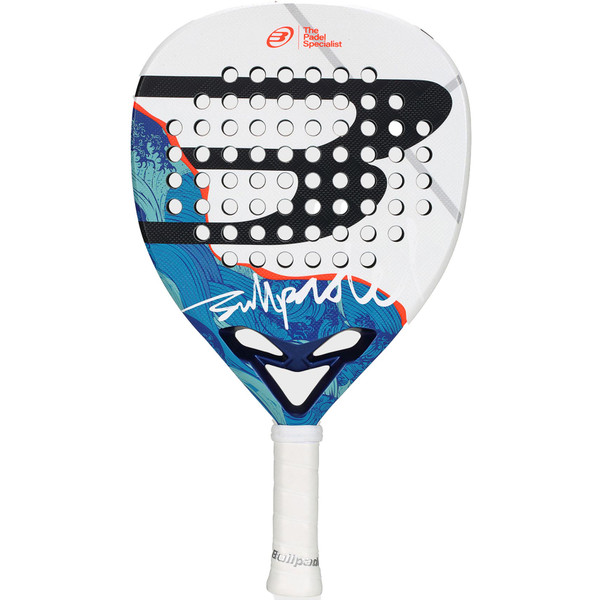 Bullpadel Ionic Power 26 padelracket in zwart en rood design