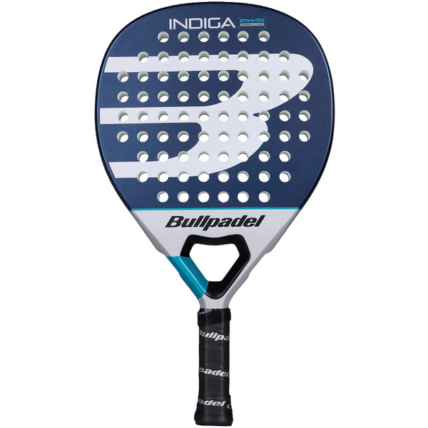 Bullpadel Indiga Power 26 padel racket met zwarte afwerking