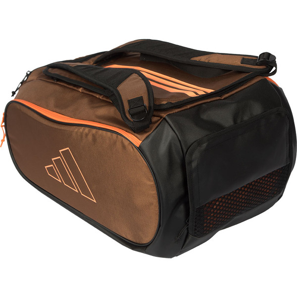 Adidas Tour Racketbag tennistas in zwart met logo