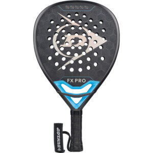 Dunlop FX Pro tennisracket in zwart en geel design