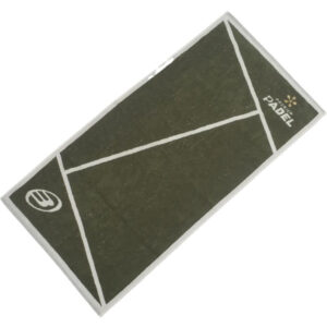Bullpadel Premier Padel Logo Handdoek in wit, 100x50 centimeter