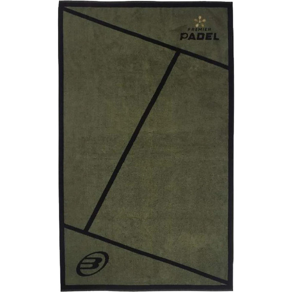 Bullpadel Premier Padel Logo Handdoek wit met logo, 100x50 cm